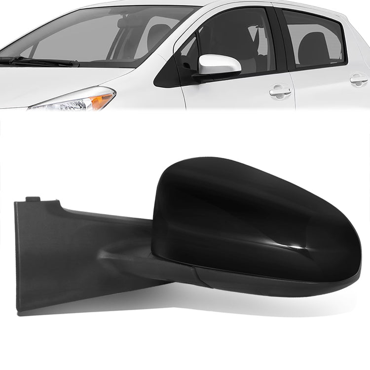 RETROVISOR MIRROR - OE STYLE - TOYOTA YARIS 14 - WITH POWER - DRIVER SIDE - PAINT TO MATCH - BLACK