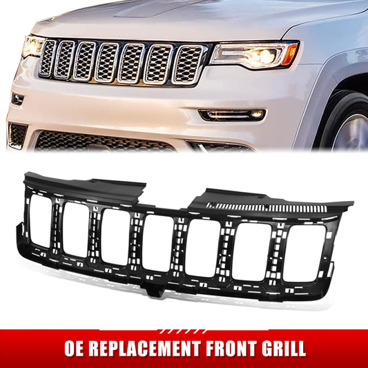 PARRILLA GRILLE - JP GRAND CHRKEE 14-16/17-21/ GRILLE ASS'Y 17-21/ W/TEXTURED BLACK/ (LIMITED/LAREDO)//PARTS.NO,CH1200401//OEM NO,68258419AB