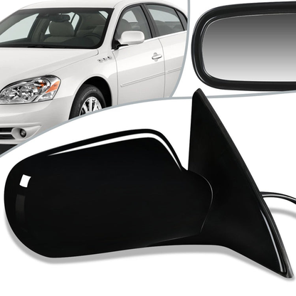 RETROVISOR MIRROR - OEM - 06-11 BUICK LUCERNE - POWERED - PAINTABLE - BLACK - RIGHT