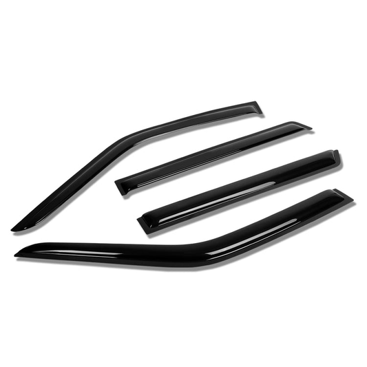 PROTECTOR DE VENTANA WINDOW VISORS - 96-04 NISSAN PATHFINDER / 97-03 INFINITI QX4 - 4PCS - DARK SMOKE