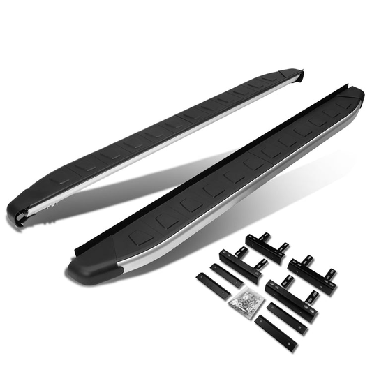ESTRIBOS ALUMINUM - 5.75" - 09-14 NISSAN MURANO - METALLIC / BLACK