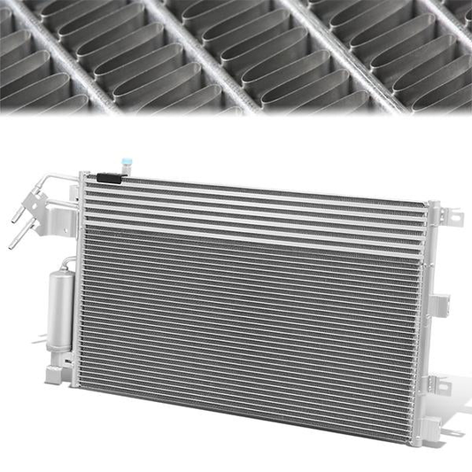 CONDENSADOR 08-11 FORD FOCUS - FITS 2.0L ENGINE MODELS - ALUMINIUM