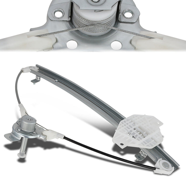 REGULADOR DE VENTANA WINDOW MOTORS & REGULATORS - METALLIC - 99-01 HYUNDAI SONATA - METALLIC - BARE STEEL/PLASTIC