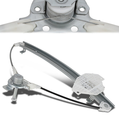 REGULADOR DE VENTANA WINDOW MOTORS & REGULATORS - METALLIC - 99-01 HYUNDAI SONATA - METALLIC - BARE STEEL/PLASTIC