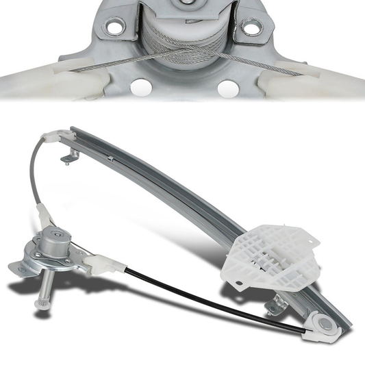 REGULADOR DE VENTANA WINDOW MOTORS & REGULATORS - METALLIC - 99-01 HYUNDAI SONATA - METALLIC - BARE STEEL/PLASTIC