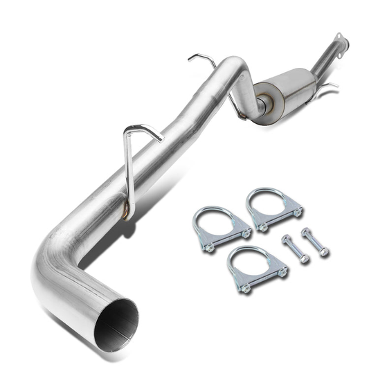 TUBERIA CATBACK CATBACK - STAINLESS STEEL - SINGLE - 04-12 CHEVY COLORADO 4 CYLINDER ONLY