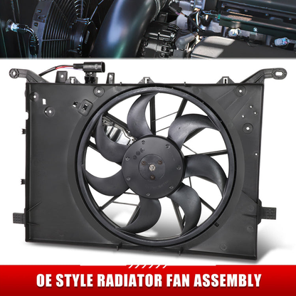 ABANICOS OE STYLE -VOLVO S60 2004-2009 / VOLVO S80 2004-2006 / VOLVO V70 2004-2007 / VOLVO XC70 2004-2007 / 2.3L - 2.4L, 2.5L, 2.9L