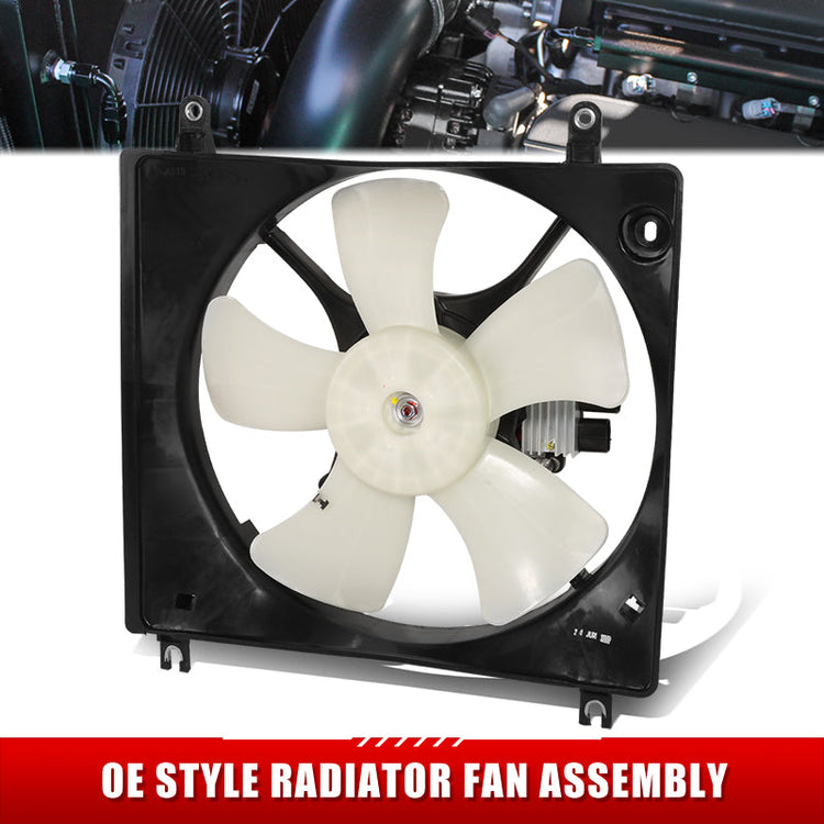 ABANICOS OE STYLE -CHRYSLER SEBRING 2001-2004 / DODGE STRATUS 2001-2005 / MITSUBISHI ECLIPSE 2000-2005 - FITS 2.4L, 3.0L COUPE MODELS - W- MANUAL TRANSMISSION