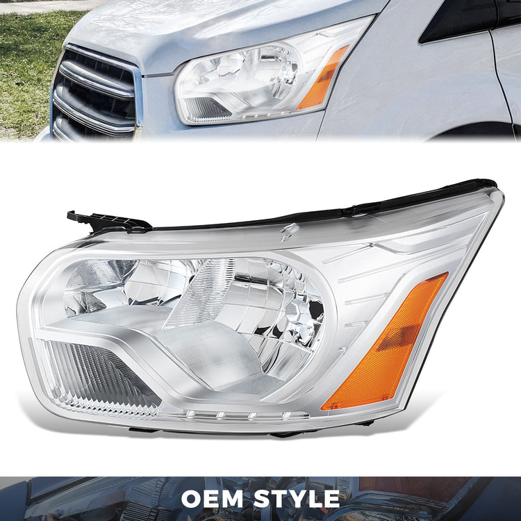 FAROS OE STYLE - 15-23 FORD TRANSIT - CHROME HOUSING - LEFT SIDE
