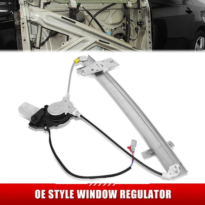 REGULADOR DE VENTANA WINDOW MOTORS & REGULATORS - HONDA PILOT 2003-2008 - METALLIC - BARE STEEL / PLASTIC