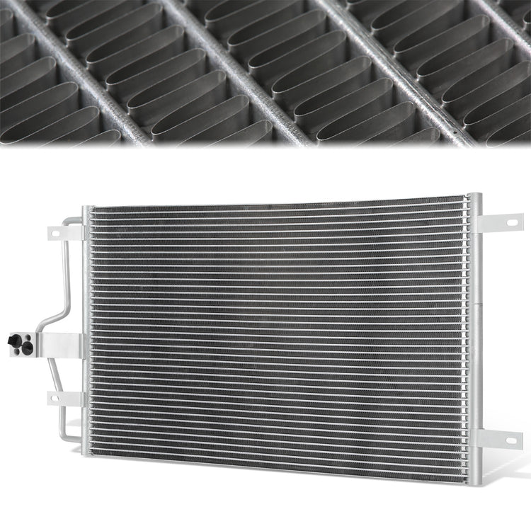 CONDENSADOR FORD ESCAPE 2005-2012 / MERCURY MARINER 2006-2011 - FOR HYBRID MODEL - ALUMINUM - SILVER