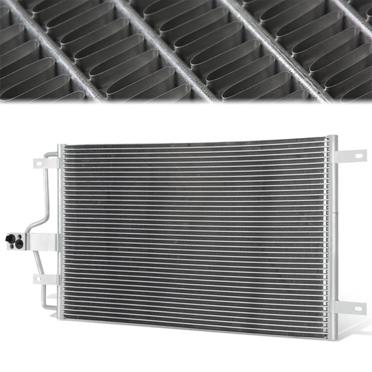 CONDENSADOR FORD ESCAPE 2005-2012 / MERCURY MARINER 2006-2011 - FOR HYBRID MODEL - ALUMINUM - SILVER