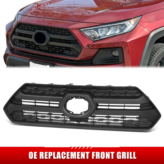 PARRILLA GRILLE - TY RV4 '19-ON/ GRILLE ASS'Y 19-21/ MAT-DARK GRAY/ W/O CAMERA W/O SENSOR H./ (ADVENTURE|TRAIL|TRD)//PARTS.NO,TO1200445//OEM NO,531110R120