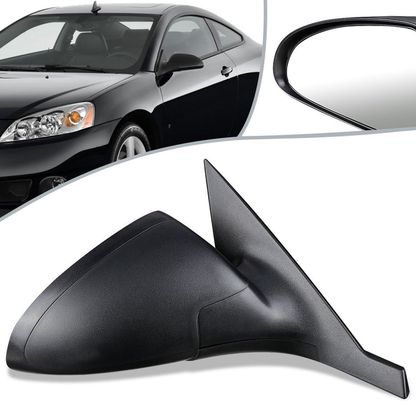 RETROVISOR MIRROR - OEM - 06-09 PONTIAC G6 COUPE - POWERED - TEXTURED - BLACK - RIGHT