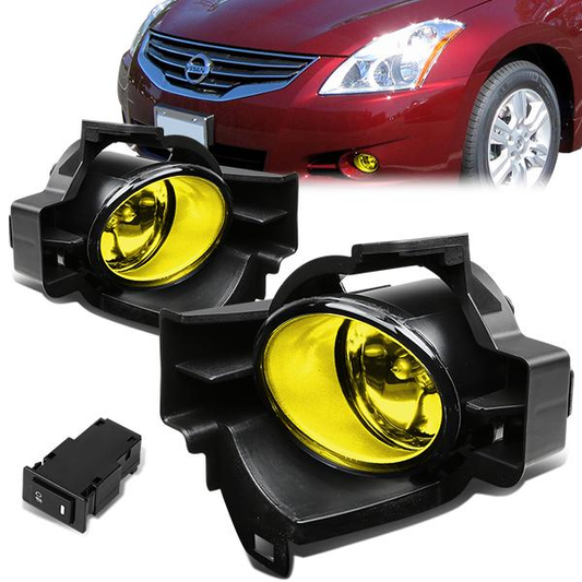 FAROS DE NIEBLA 10-12 NISSAN ALTIMA SEDAN - WITH SWITCH - H11 BULB - AMBER