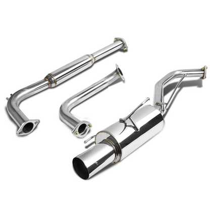 TUBERIA CATBACK CATBACK - 00-03 NISSAN MAXIMA V7 - SINGLE TIP - STAINLESS STEEL