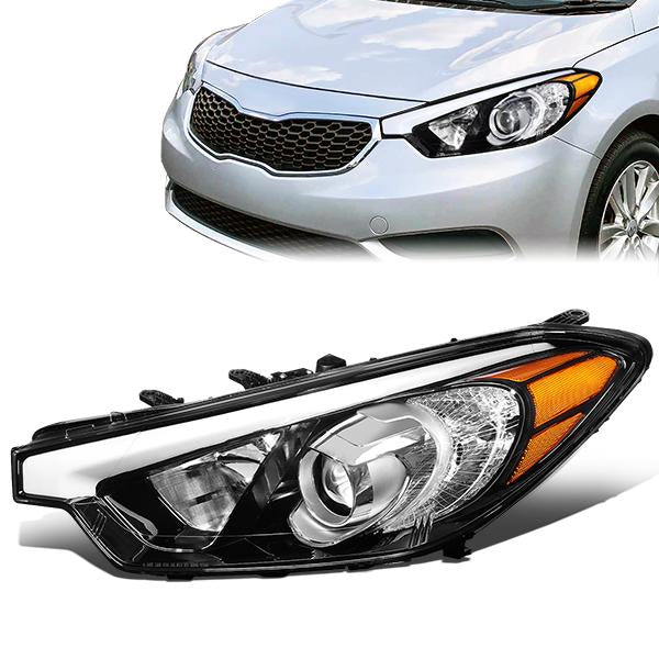 FAROS OE STYLE - 14-16 KIA FORTE, FORTE KOUP, FORTE 5 - FITS HALOGEN MODELS W/O LED DRL ONLY - H1 HIGH / H7 LOW / 2357A SIGNAL - LEFT