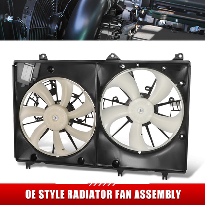 ABANICOS OE STYLE -TOYOTA HIGHLANDER 2008-2010 - 3.5L BUILT IN JAPAN - W/ TOWING PACKAGE