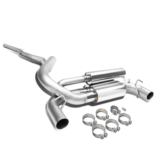TUBERIA CATBACK CATBACK - 16-18 FORD FOCUS RS 2.3L TURBO - STAINLESS STEEL