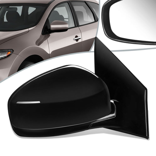 RETROVISOR MIRROR - OEM - 09-14 NISSAN MURANO - POWERED - HEATED - PAINTABLE - BLACK - RIGHT