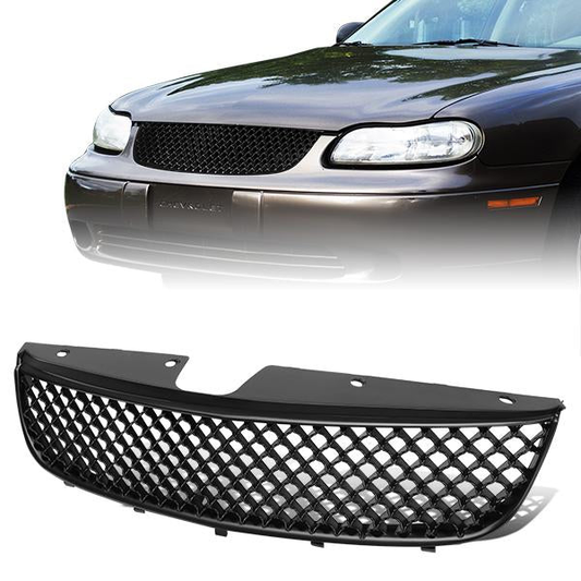 PARRILLA GRILLE - 97-99 CHEVY MAILBU - HONEYCOMB MESH STYLE - ABS - FITS ALL MODELS - BLACK
