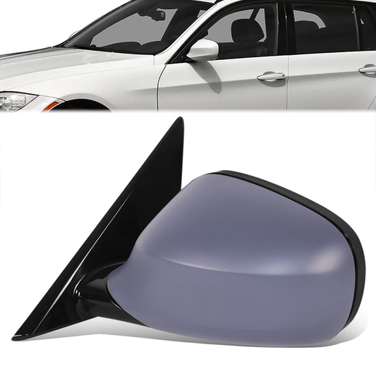 RETROVISOR MIRROR - OE STYLE - BMW 328I 09-12 - BMW 328I XDRIVE 09-12 - BMW 335I 09-12 - BMW 335I XDRIVE 09-12 - BMW 335D 09-12 - WITH POWER WITH HEATED BLUE GLASS WITH SHADOW LANE - DRIVER SIDE - PAINT TO MATCH - BLACK