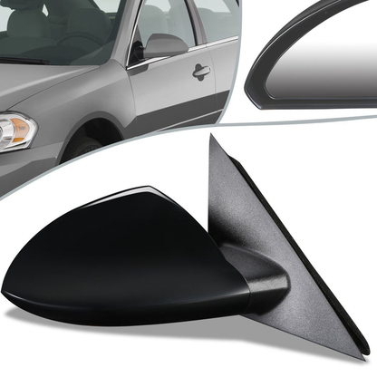 RETROVISOR MIRROR - OEM - 06-13 CHEVY IMPALA / 14-16 CHEVY IMPALA LIMITED - POWERED - TEXTURED - BLACK - RIGHT