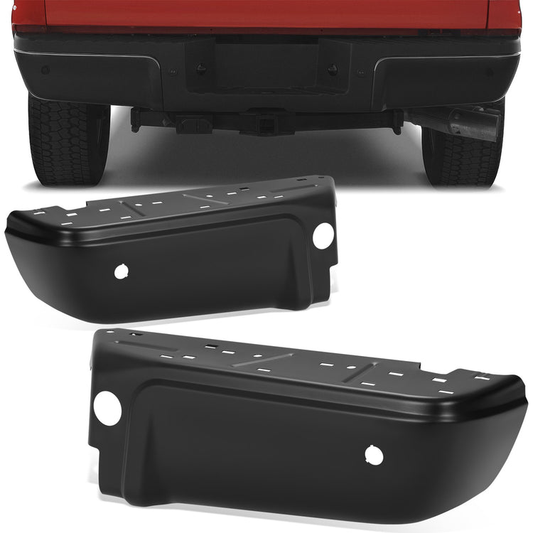 DEFENSA 08-16 FORD F-250 SUPER DUTY / 08-16 FORD F-350 SUPER DUTY / 08-16 FORD F-450 SUPER DUTY 2008-2016 - WITH PARK ASSIST - LEFT, RIGHT - BLACK