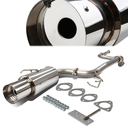 TUBERIA CATBACK CATBACK - 90-93 ACURA INTEGRA GS/RS - 2 DOOR - SINGLE TIP - STAINLESS STEEL