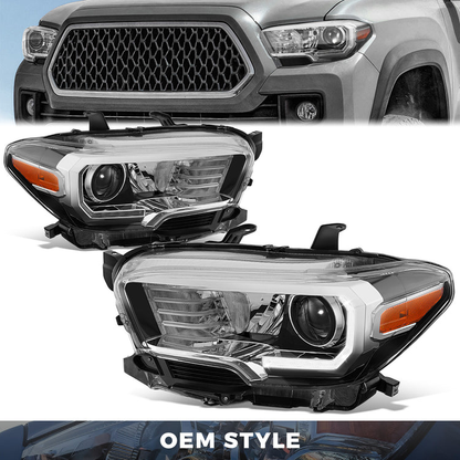FAROS OE STYLE - 16-23 TOYOTA TACOMA - LED DRL HEADLIGHT - LEFT AND RIGHT