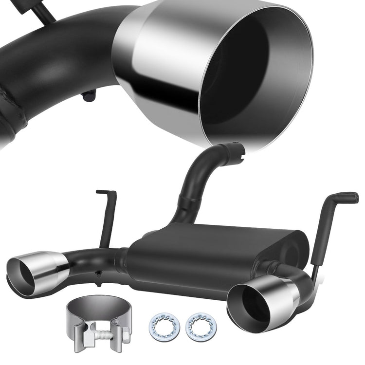 TUBERIA CATBACK CATBACK - 18-21 JEEP WRANGLER JL WITH 2.0L, 3.6L ENGINES - ALUMINIZED / STAINLESS