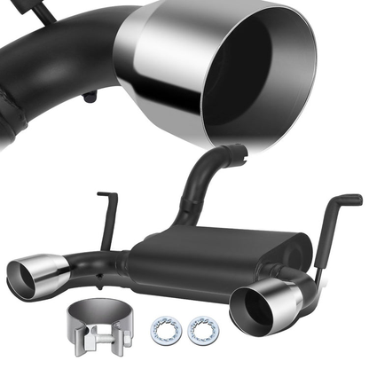 TUBERIA CATBACK CATBACK - 18-21 JEEP WRANGLER JL WITH 2.0L, 3.6L ENGINES - ALUMINIZED / STAINLESS