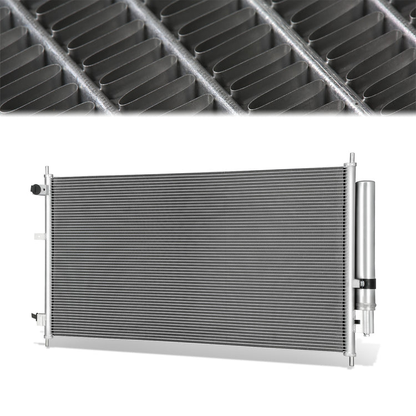 CONDENSADOR ACURA RDX 2007-2012 - ALUMINUM - SILVER