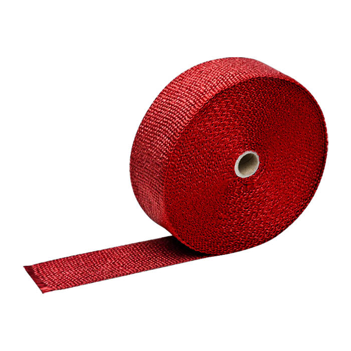 PROTECTOR HEADERS EXHAUST HEAT WRAP - TYPE-1 - 15M - 2" X 1/16" X 50' - RED