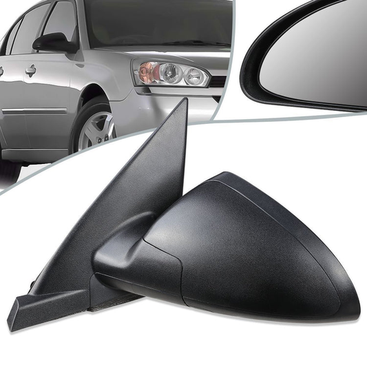 RETROVISOR MIRROR - OEM - 04-05 CHEVY MALIBU - POWERED - HEATED - TEXTURED - BLACK - LEFT