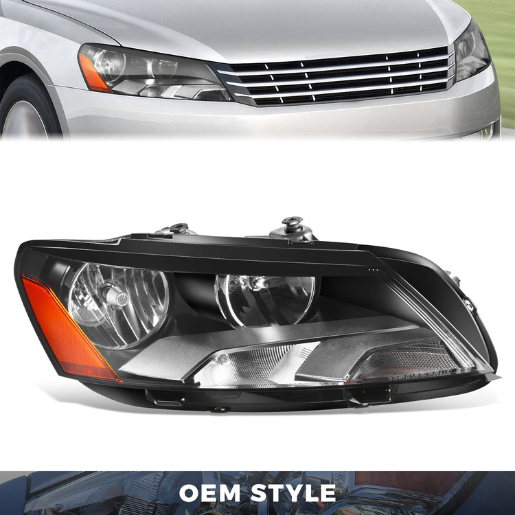 FAROS OE STYLE - 12-15 VOLKSWAGEN PASSAT HALOGEN HEADLIGHT - RIGHT SIDE