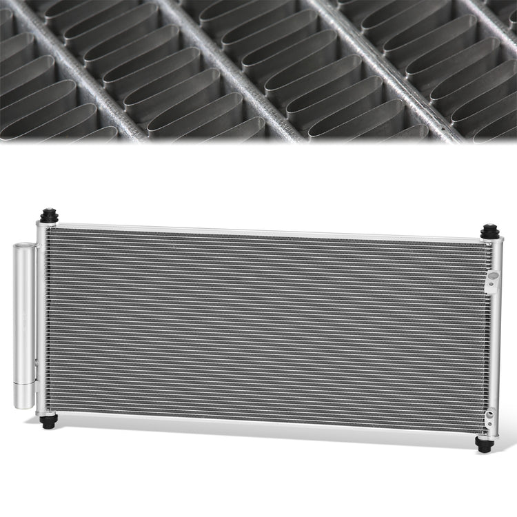 CONDENSADOR HONDA CR-Z 2011-2016 - ALUMINUM - SILVER