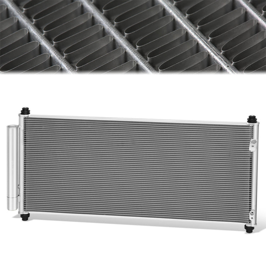 CONDENSADOR HONDA CR-Z 2011-2016 - ALUMINUM - SILVER