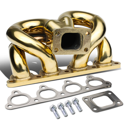 TURBO MANIFOLD TURBO MANIFOLD - SS - 90-01 ACURA INTEGRA / 90-00 HONDA CIVIC / 93-97 HONDA CIVIC DEL SOL - B-SERIES ENGINES - T3 - 42MM OD PRIMARY PIPING