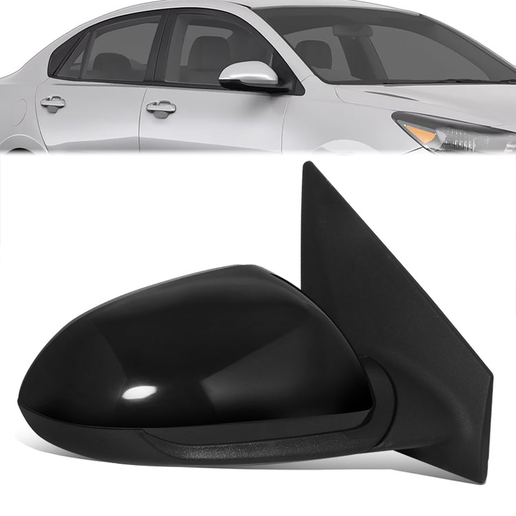 RETROVISOR MIRROR - OE STYLE - KIA RIO 21-23 - WITH POWER WITH HEATED GLASS - PASSENGER SIDE - PAINT TO MATCH - BLACK