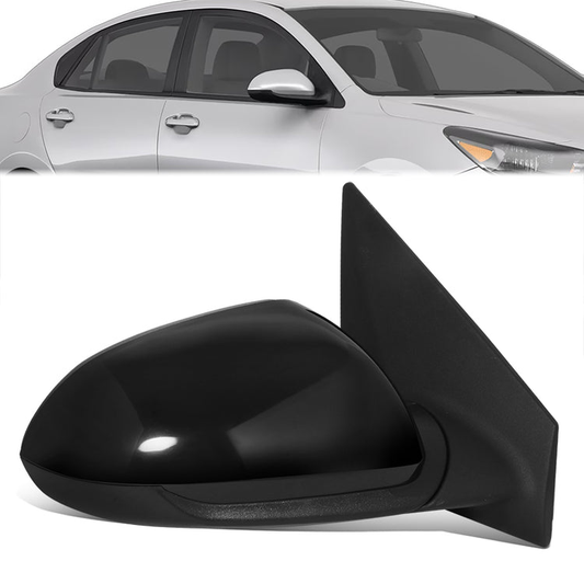 RETROVISOR MIRROR - OE STYLE - KIA RIO 21-23 - WITH POWER WITH HEATED GLASS - PASSENGER SIDE - PAINT TO MATCH - BLACK