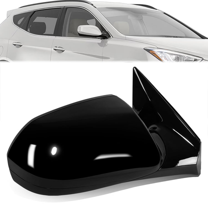 RETROVISOR MIRROR - OE STYLE - HYUNDAI SANTA FE 2013-2016 - WITH POWER WITH HEATED GLASS - PASSENGER RIGHT SIDE - BLACK