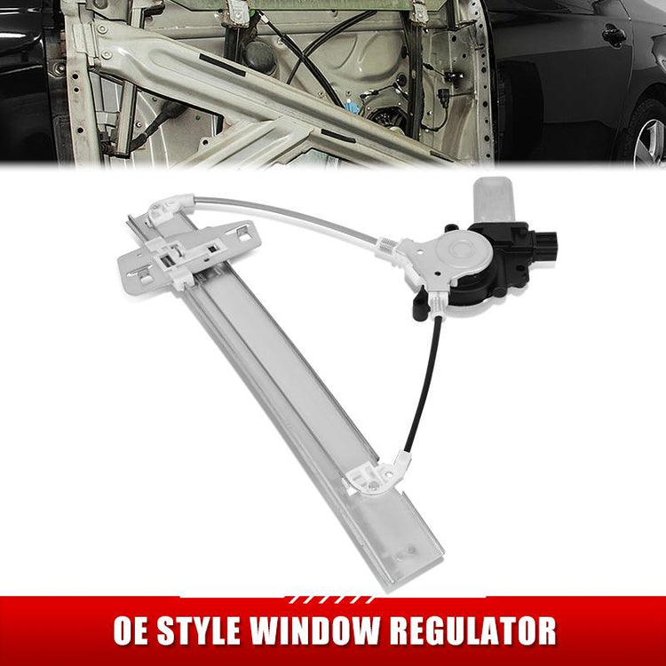 REGULADOR DE VENTANA WINDOW MOTORS & REGULATORS - HONDA ACCORD 2003-2007 - SEDAN - METALLIC - BARE STEEL / PLASTIC