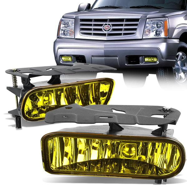 FAROS DE NIEBLA 02-06 CADILLAC ESCALADE - BOLT-ON - 899 BULB - AMBER