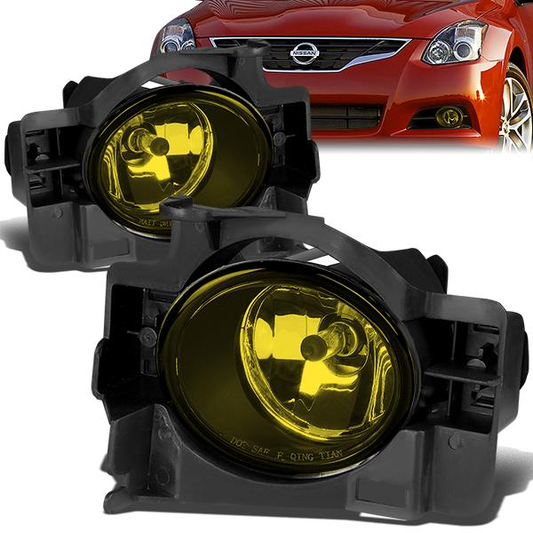 FAROS DE NIEBLA 08-10 NISSAN ALTIMA 2-DR - W/ SWITCH - H11 BULB - AMBER