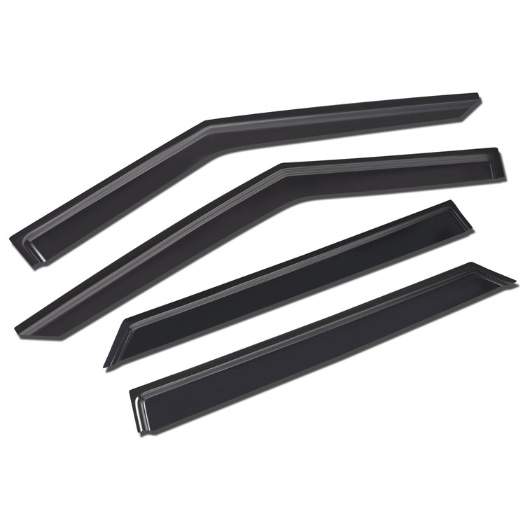 PROTECTOR DE VENTANA WINDOW VISORS - 20-23 FORD EXPLORER XLT,LIMITED,TIMBERLINE,ST,KING RANCH,PLATINUM - 4PCS - SMOKE