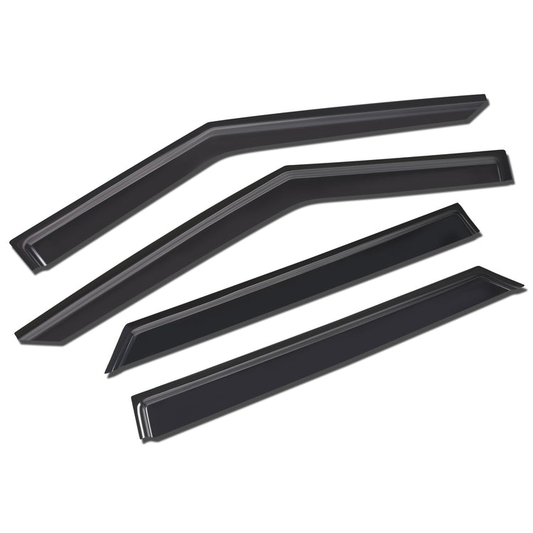 PROTECTOR DE VENTANA WINDOW VISORS - 20-23 FORD EXPLORER XLT,LIMITED,TIMBERLINE,ST,KING RANCH,PLATINUM - 4PCS - SMOKE