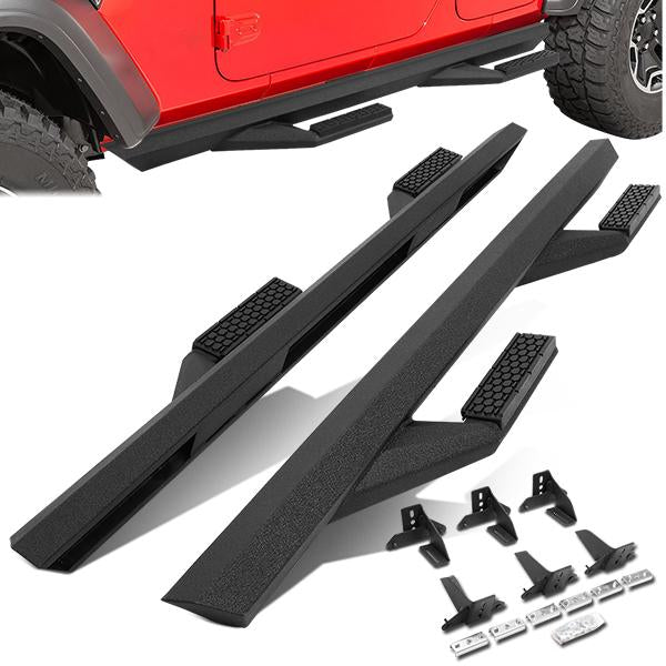 ESTRIBOS 18-19 JEEP WRANGLER JL 4-DR - BLACK