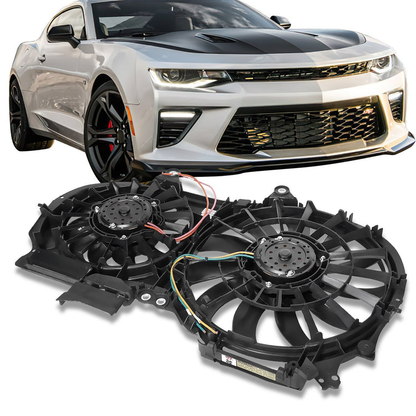 ABANICOS OE STYLE - 02-09 AUDI A4 / 02-09 AUDI A4 QUATTRO - FITS 3.0L 3.2L ENGINES