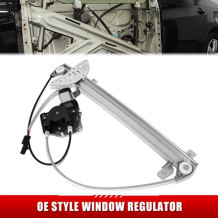 REGULADOR DE VENTANA WINDOW MOTORS & REGULATORS - DODGE DAKOTA 2000-2004 / DODGE DURANGO 1998-2003 - CREW CAB - METALLIC - BARE STEEL / PLASTIC